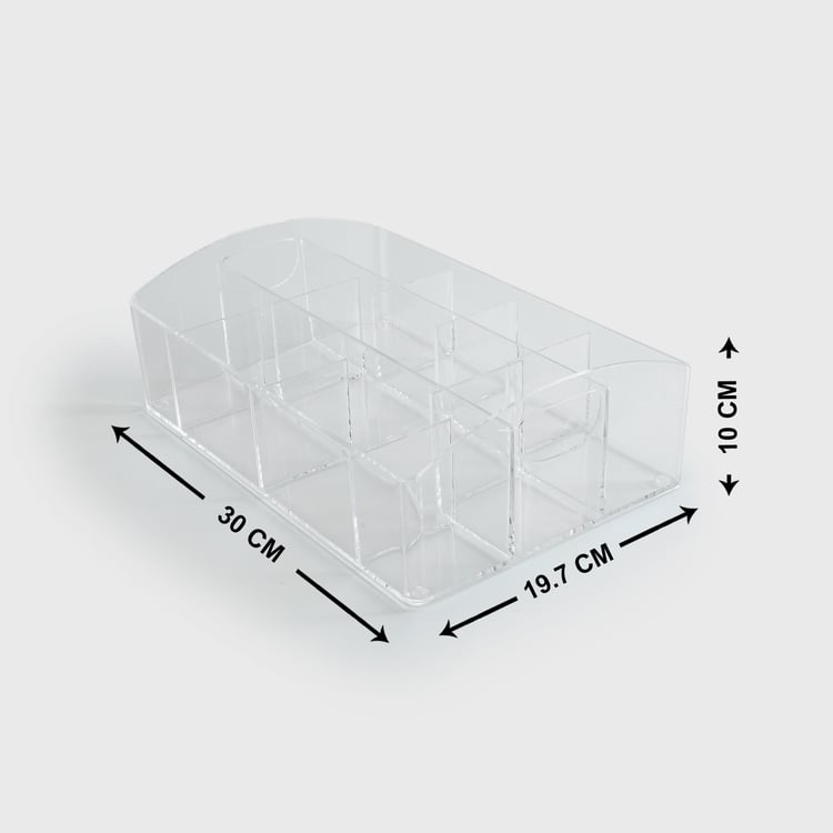 Orion Transparent Solid Cosmetic Organizer