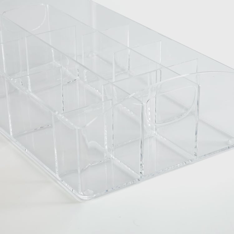 Orion Transparent Solid Cosmetic Organizer