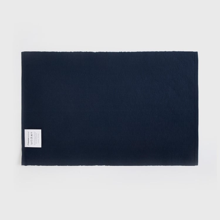 Kale Blue Cotton Durable Placemats - Set of 2