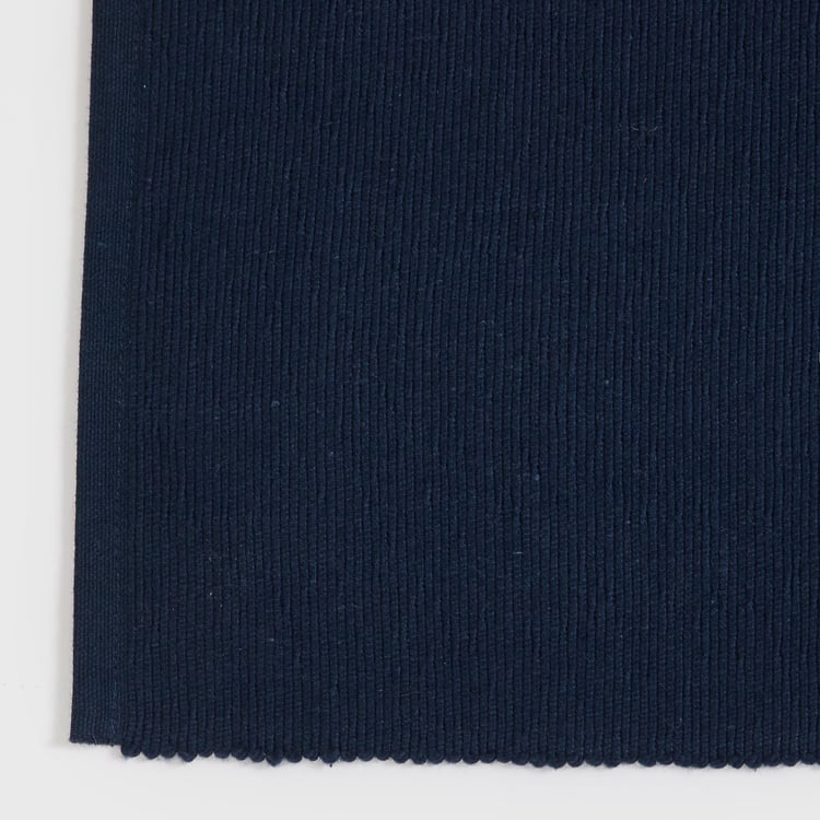 Kale Blue Cotton Durable Placemats - Set of 2