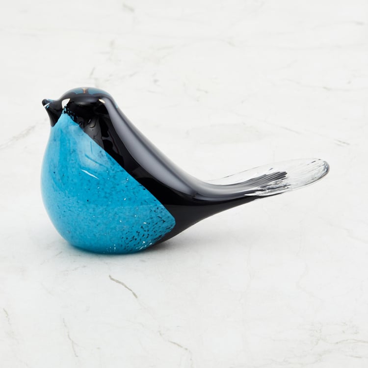 Cosmos Glass Bird Figurine