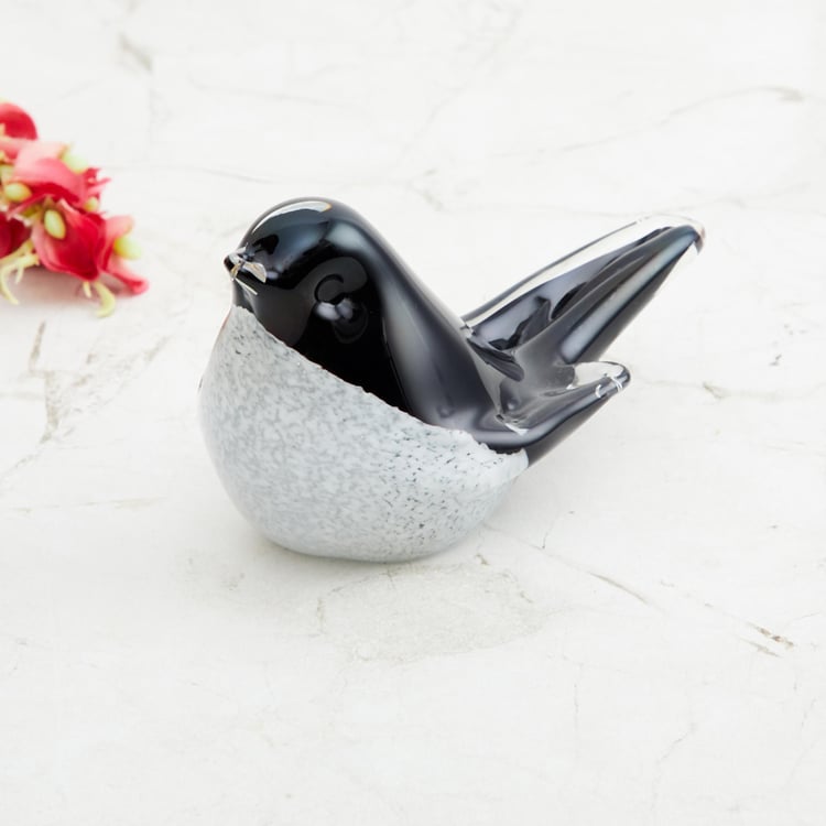 Cosmos Glass Bird Figurine