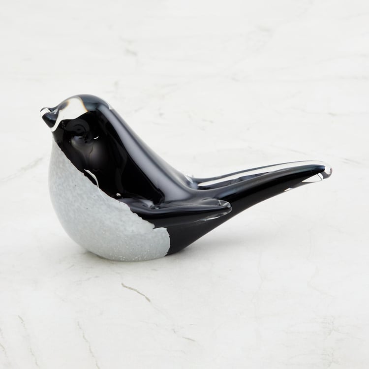 Cosmos Glass Bird Figurine