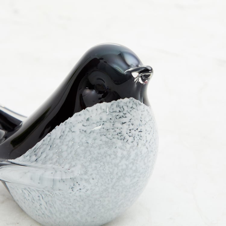Cosmos Glass Bird Figurine