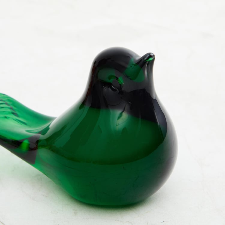 Cosmos Glass Bird Figurine