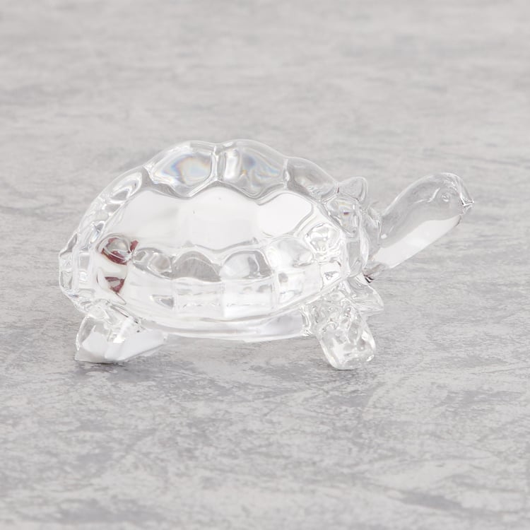 Cosmos Glass Tortoise Figurine