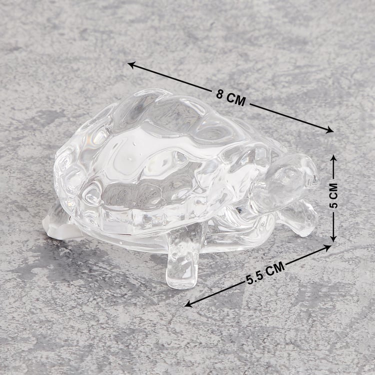 Cosmos Glass Tortoise Figurine