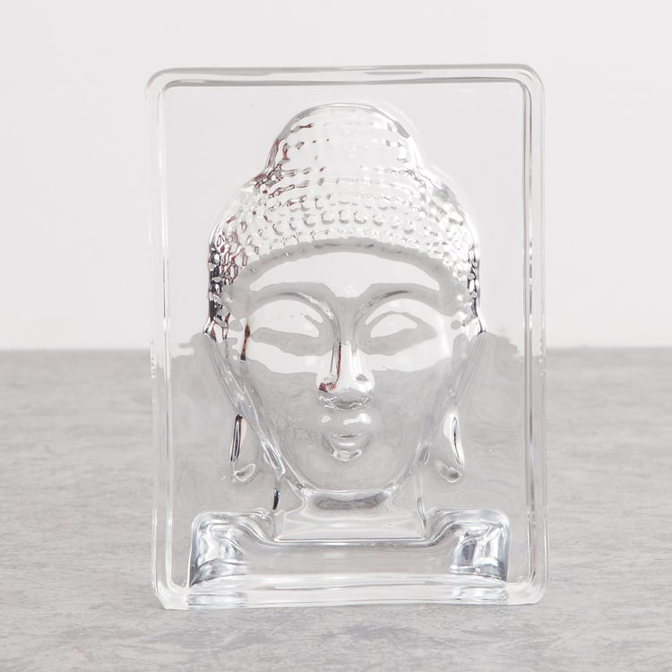 Cosmos Glass Buddha Figurine