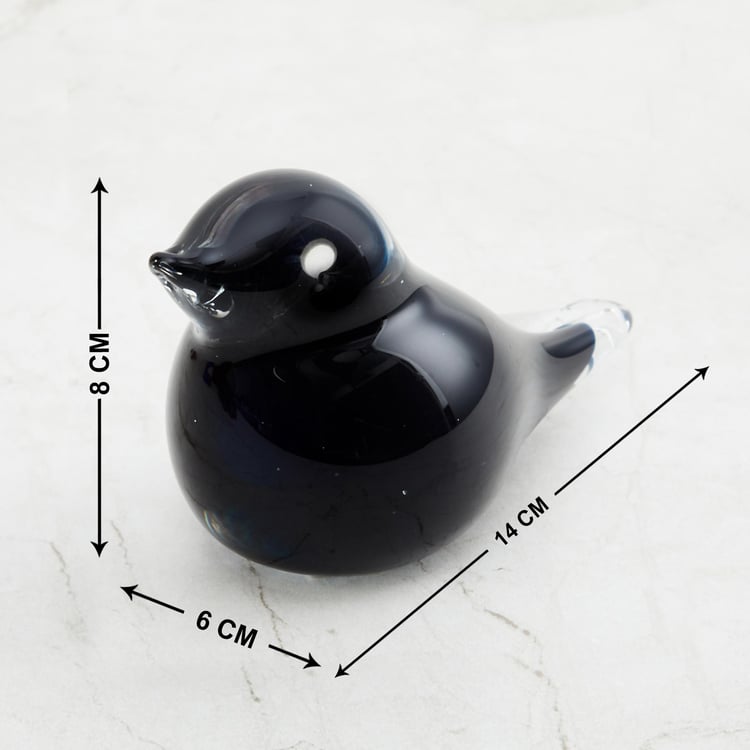 Splendid Glass Bird Figurine