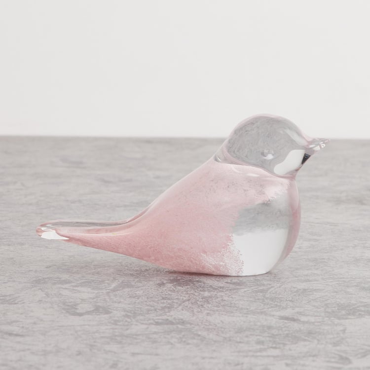 Splendid Glass Bird Figurine