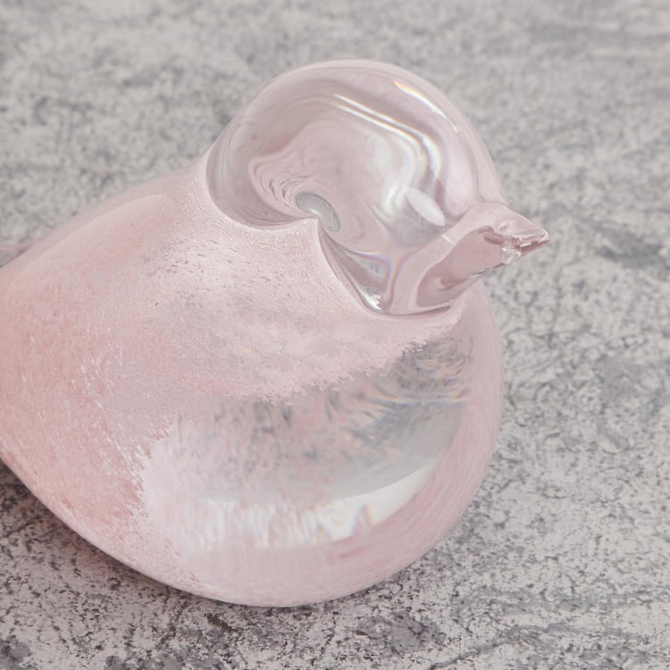 Splendid Glass Bird Figurine