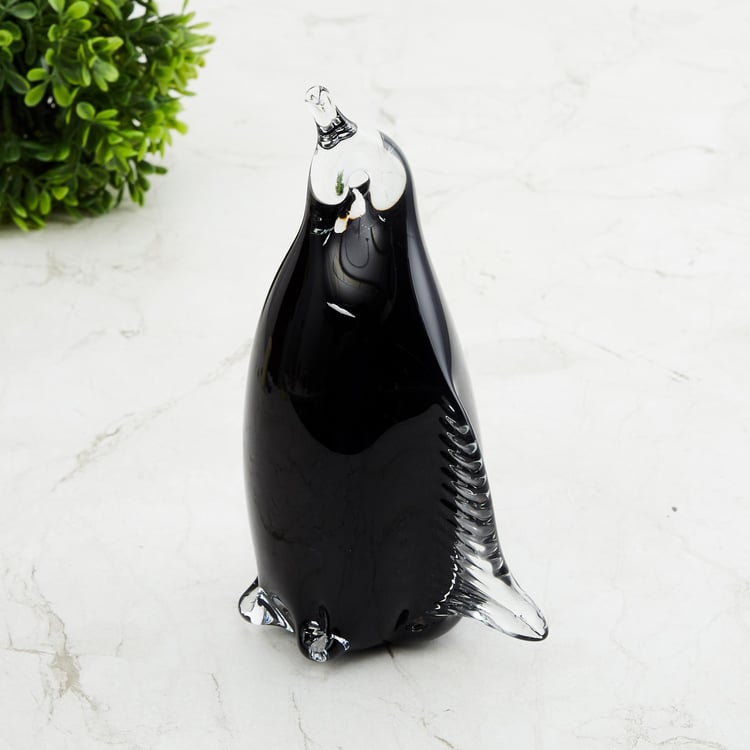 Splendid Glass Penguin Figurine