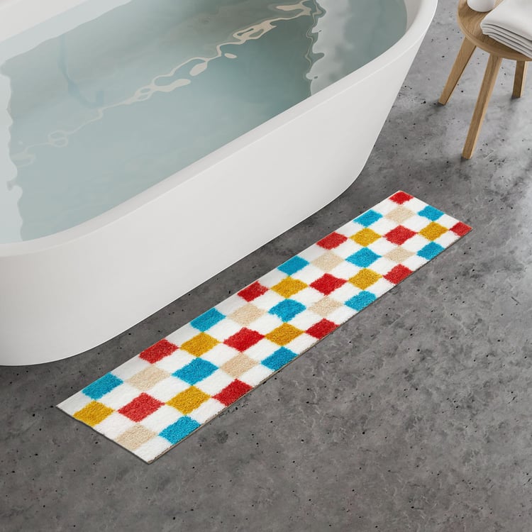 Mekong Polyester Anti-Slip Bath Runner - 45x130cm