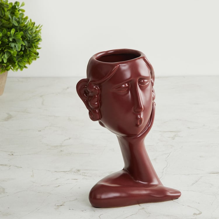 Malta Ceramic Face Planter