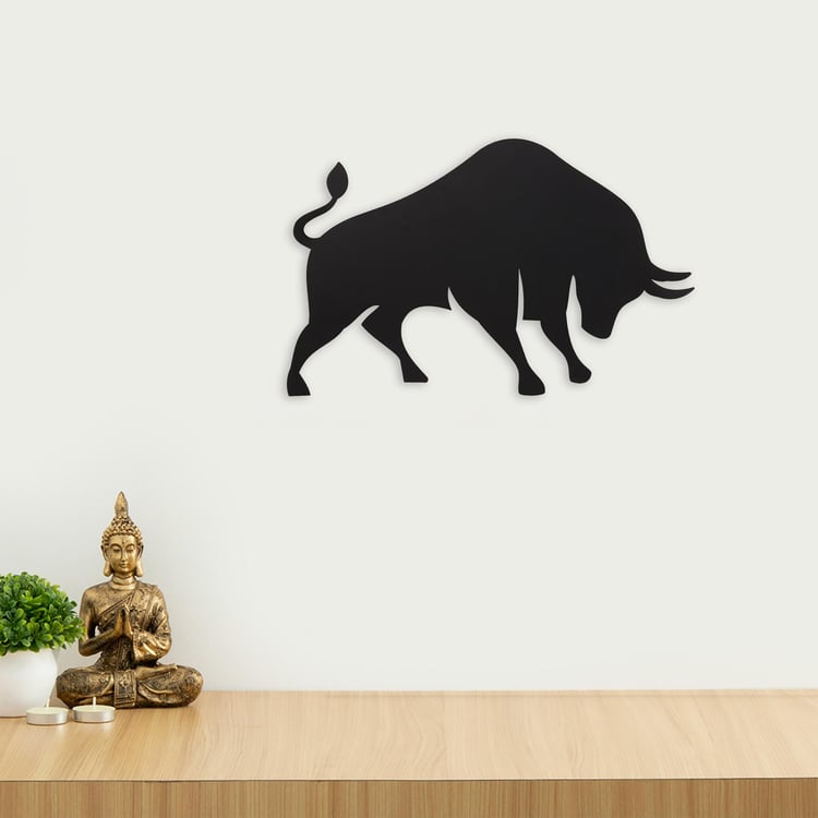 Nimbus Black Metal Wall Art