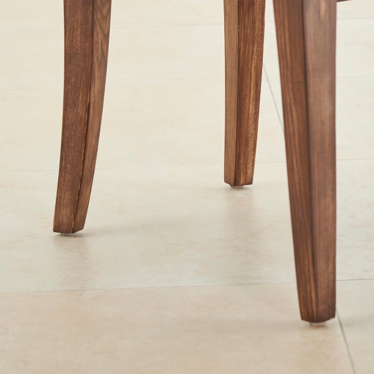 Varna Set of 2 Velvet Dining Chairs - Brown