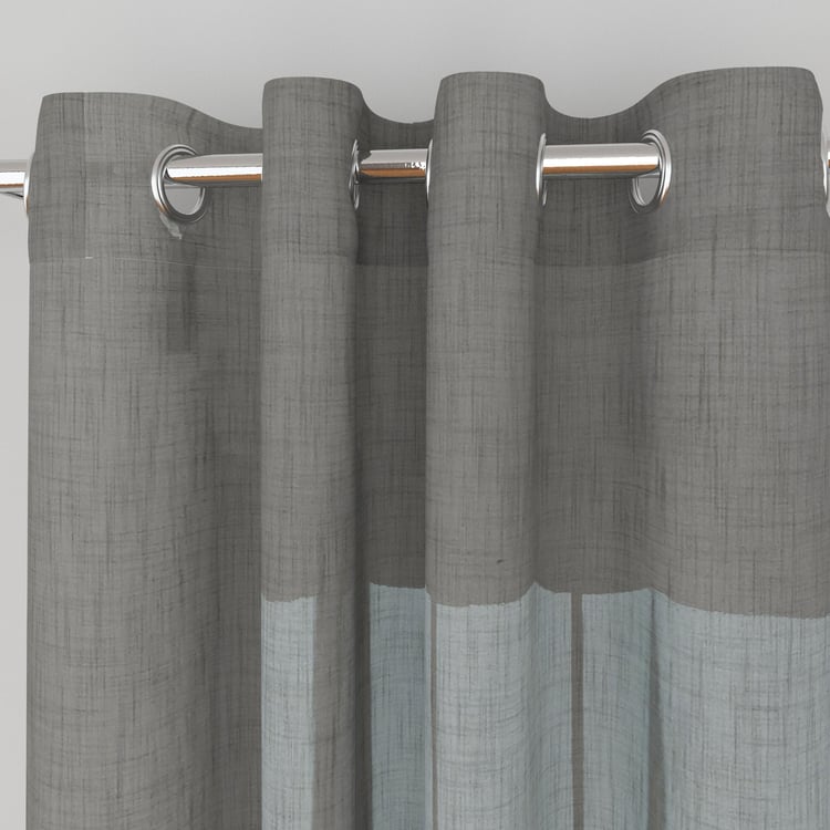 Colour Connect Set of 2 Sheer Door Curtains