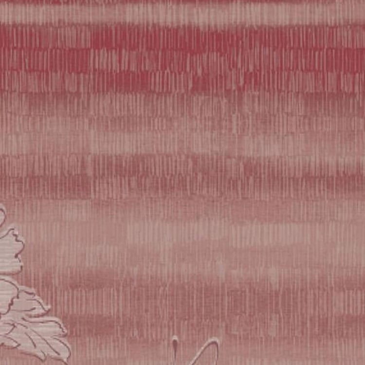 D'DECOR Maxima Red Floral Print Cotton Super King Bedsheet Set - 274x274cm - 3Pcs