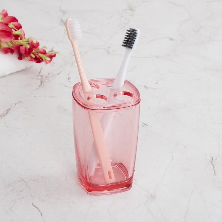 Medley Plastic Tooth Brush Holder