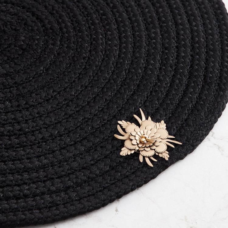 Raisin Polyester Round Placemat