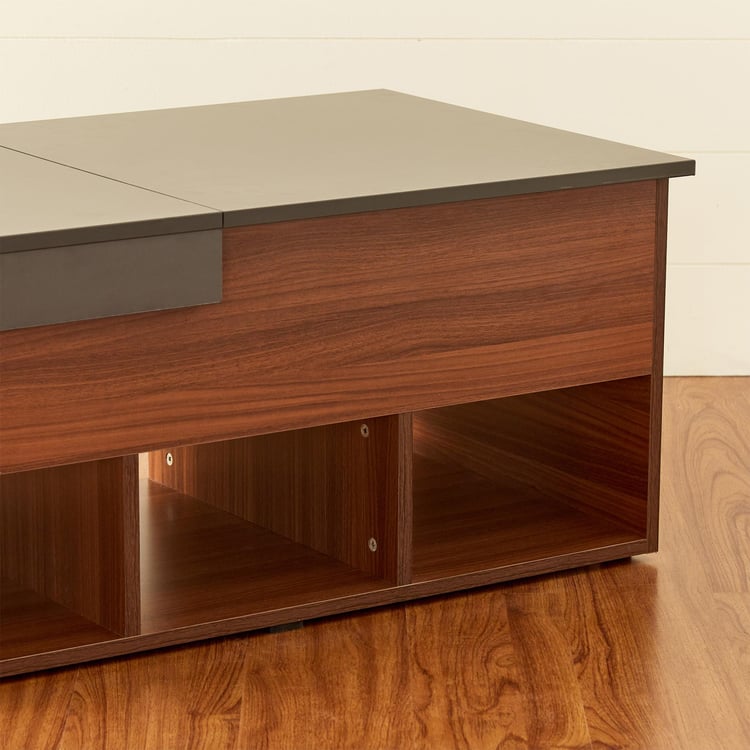 Quadro Lift-Up Coffee Table - Brown