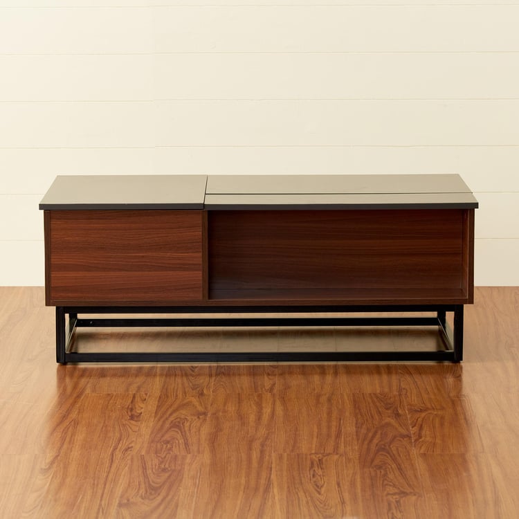 Quadro Double Lift-Up Coffee Table - Brown