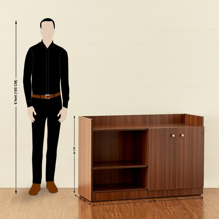 Helios Bioni Multipurpose Cabinet - Brown