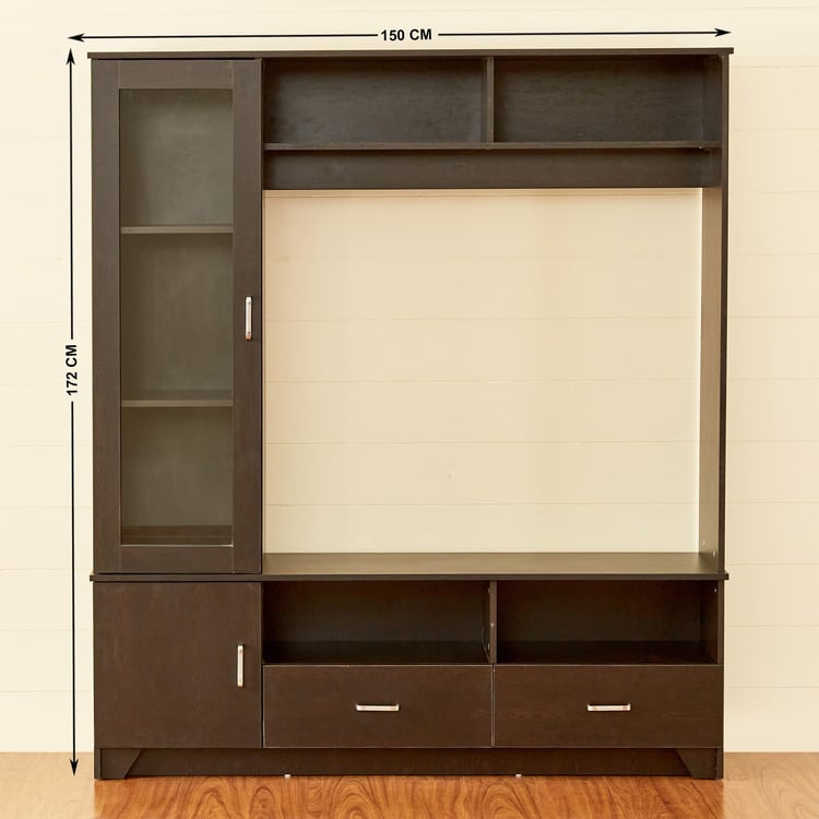 Titus Myra Entertainment Wall Unit - Wenge