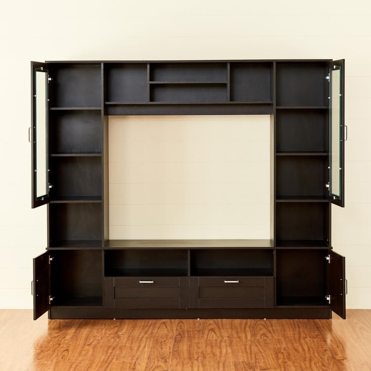 Titus Missouri Entertainment Wall Unit - Wenge