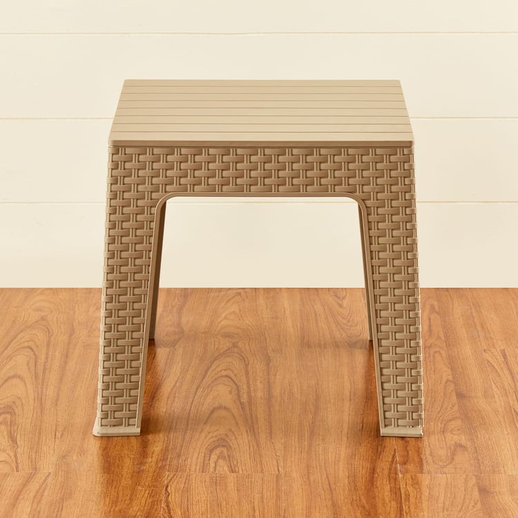 Abigail End Table - Beige