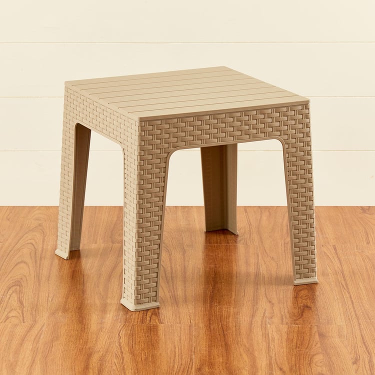 Abigail End Table - Beige