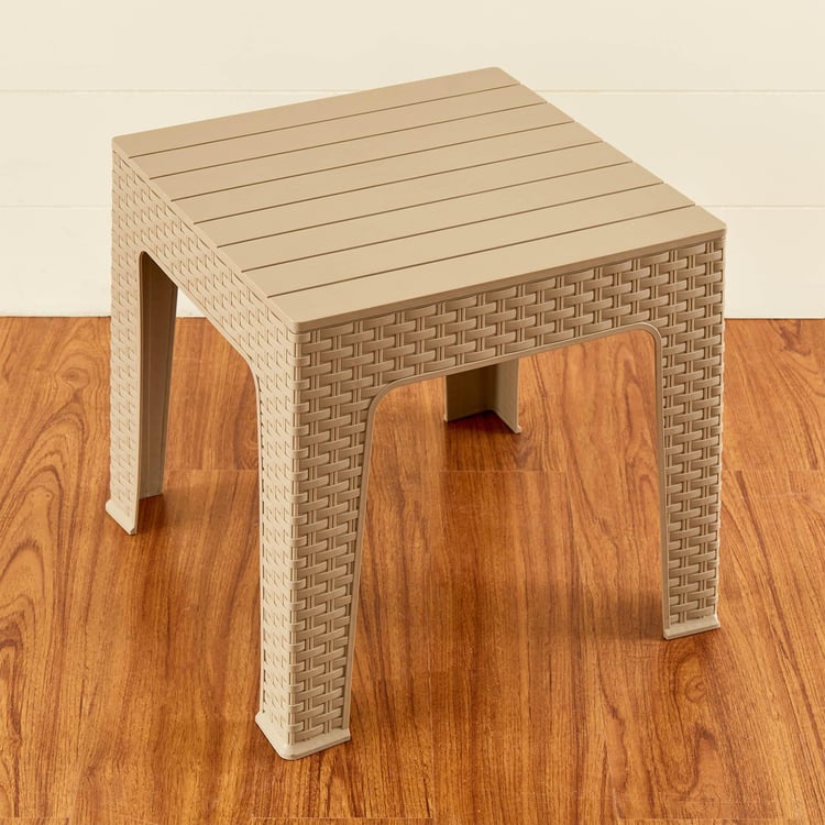 Abigail End Table - Beige