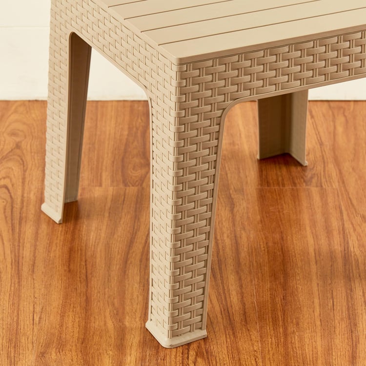 Abigail End Table - Beige