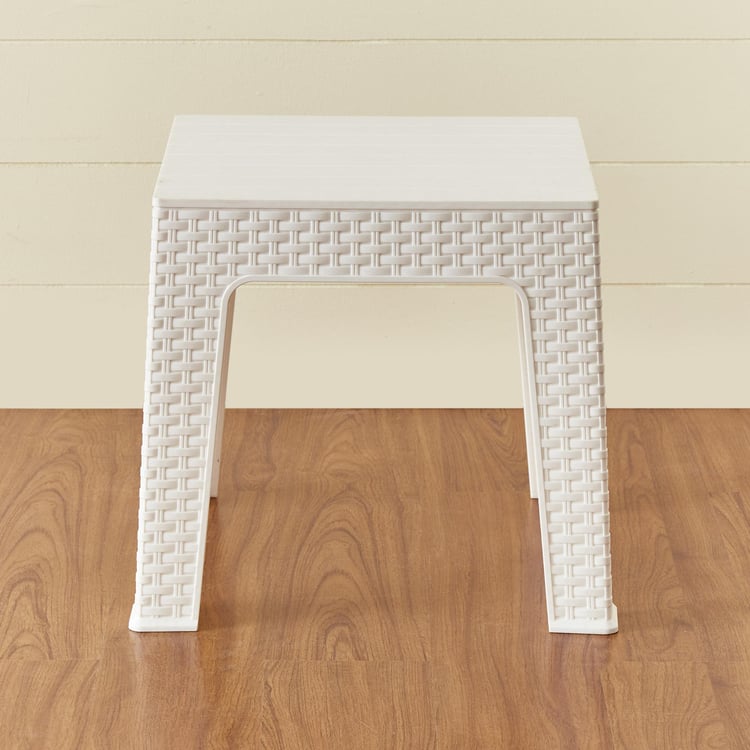 Abigail End Table - White