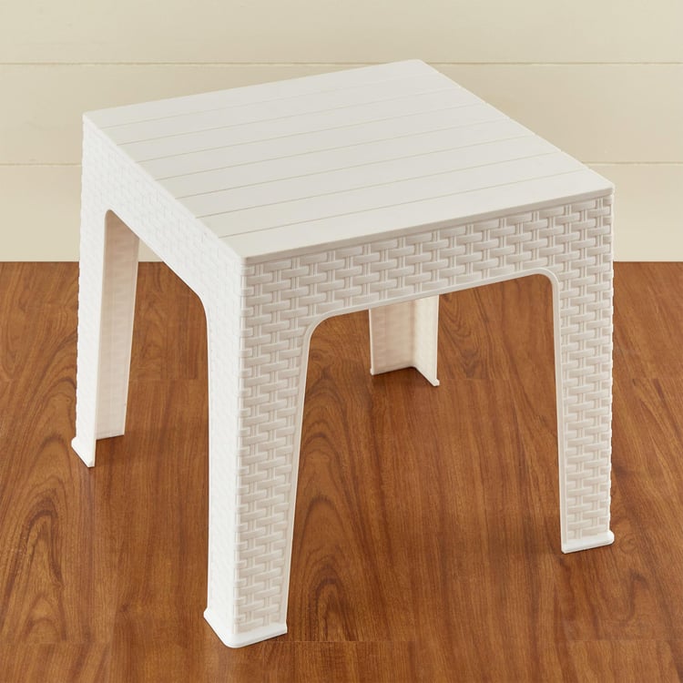 Abigail End Table - White