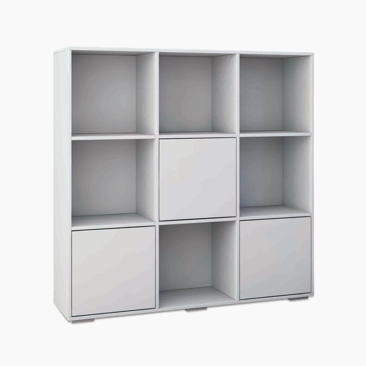 Helios Reynan 3-Tier Book Shelf - White