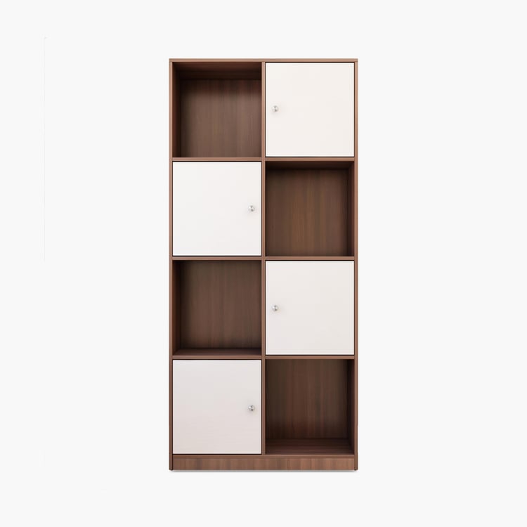 Helios Besta 4-Tier Book Cabinet - Brown