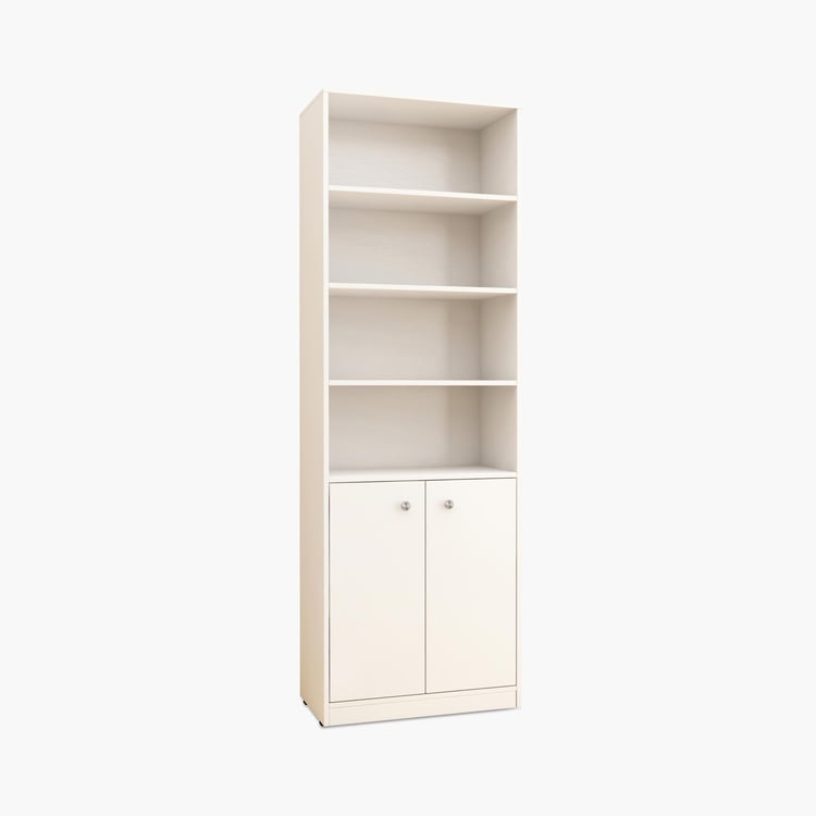 Helios Reynan Book Cabinet - White