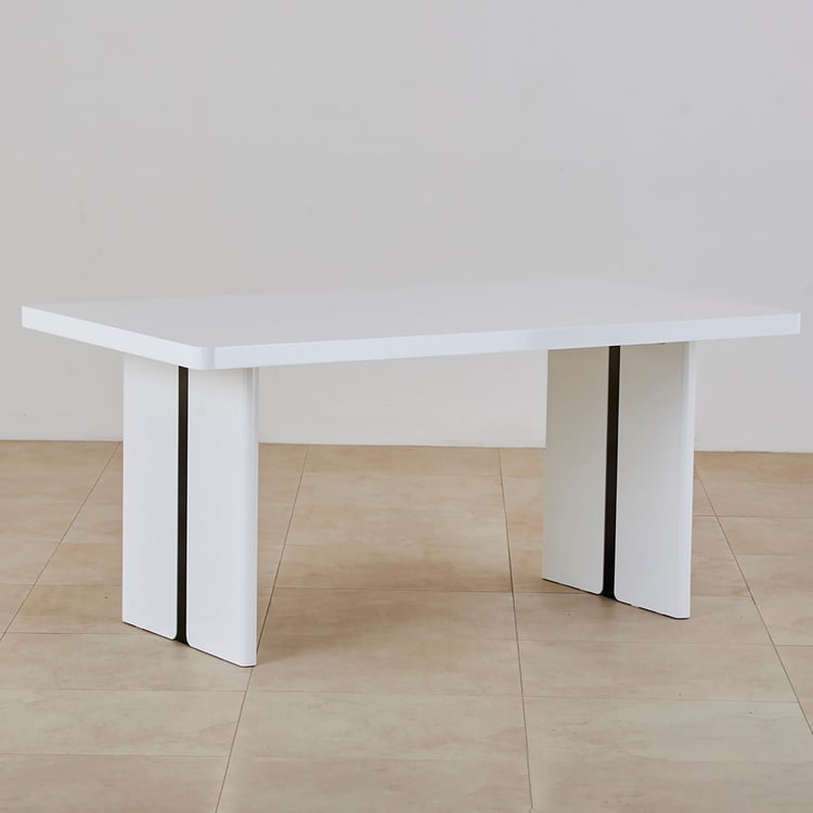 Polaris 6-Seater Dining Table - White