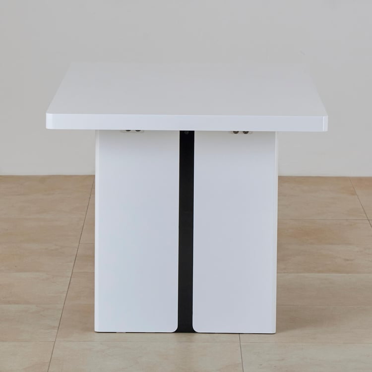 Polaris 6-Seater Dining Table - White