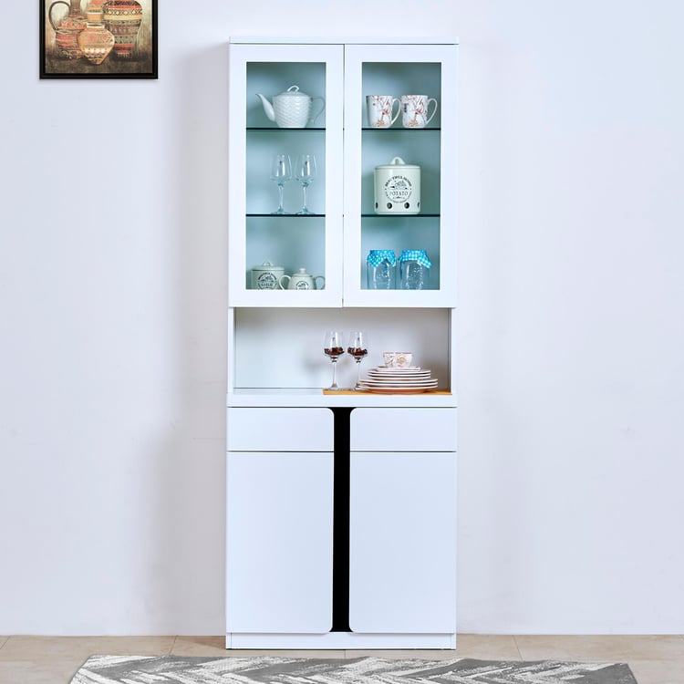 Polaris Buffet Hutch - White