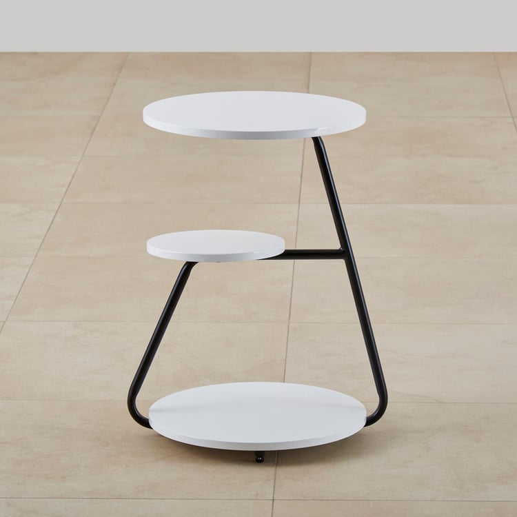 Polaris Tea Table - White