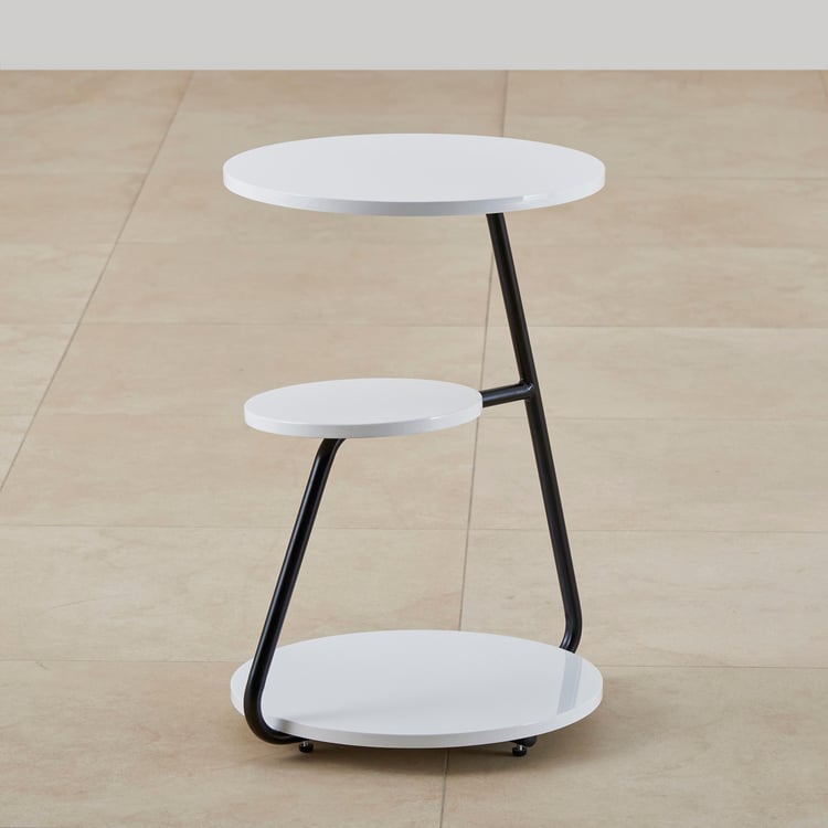 Polaris Tea Table - White