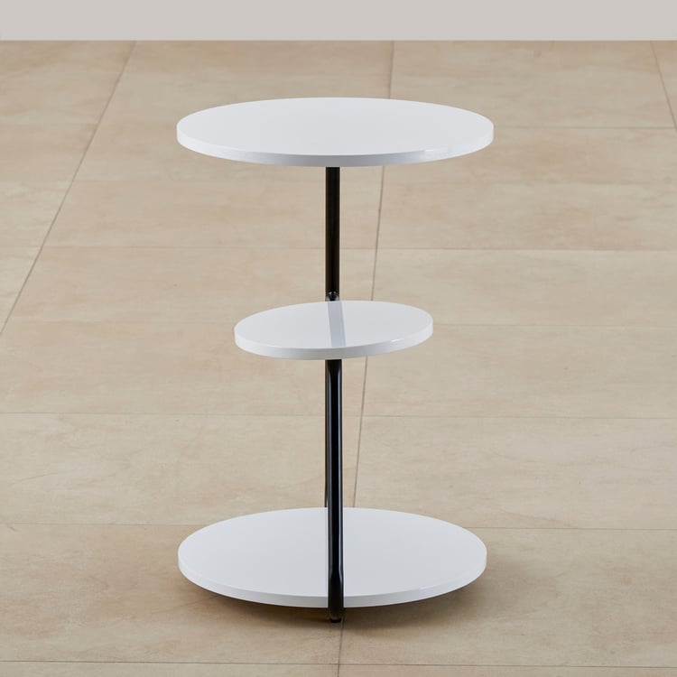 Polaris Tea Table - White