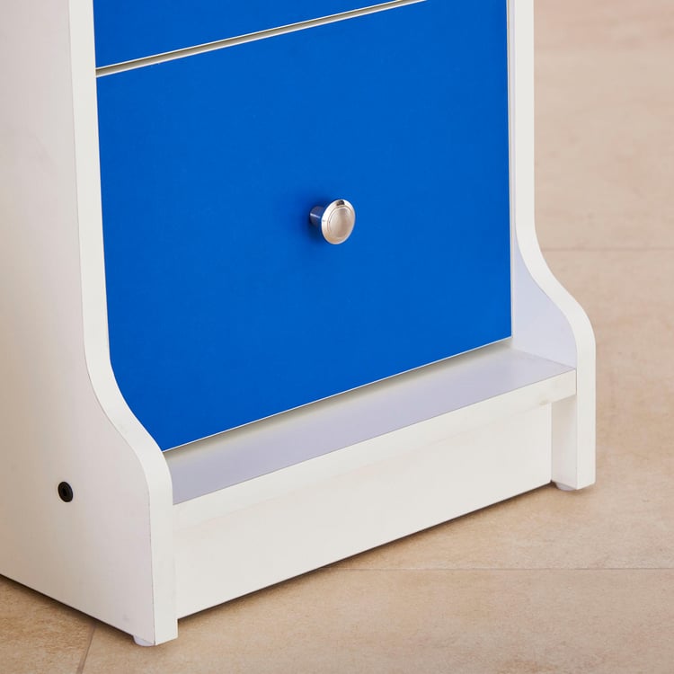 Helios Kidopia Kids Computer Table - White and Blue