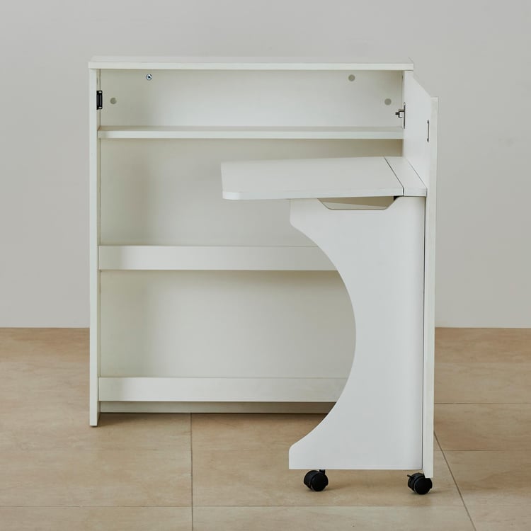 Helios Reynan Folding Study Desk - White