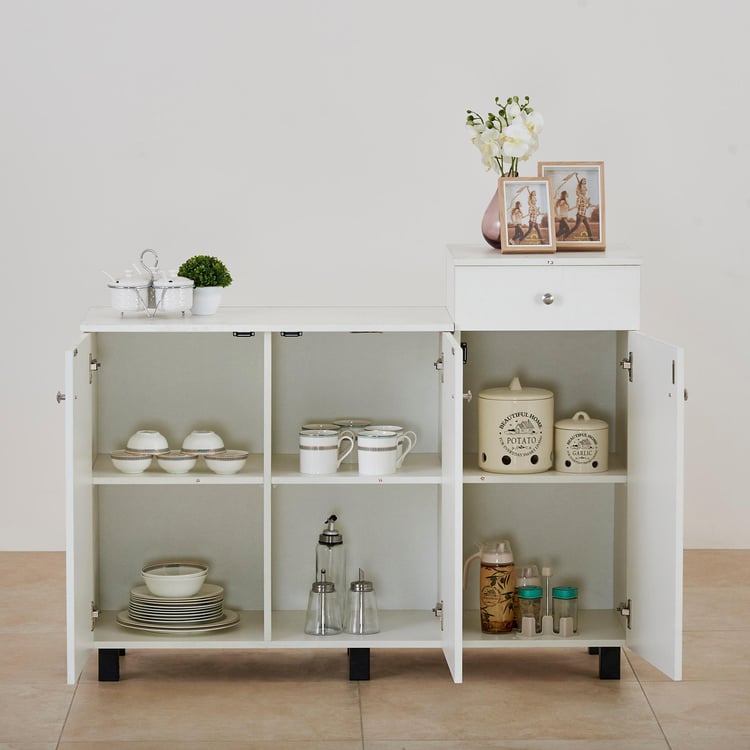 Helios Reynan Multipurpose Cabinet - White