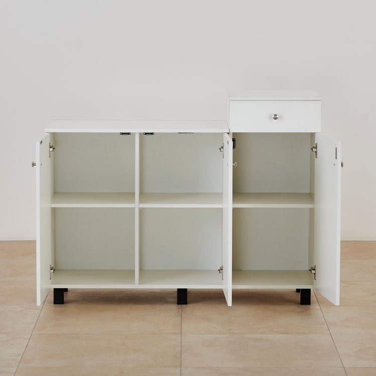 Helios Reynan Multipurpose Cabinet - White