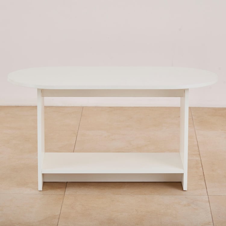 Helios Reynan Frosty Coffee Table - White