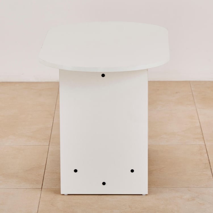 Helios Reynan Frosty Coffee Table - White